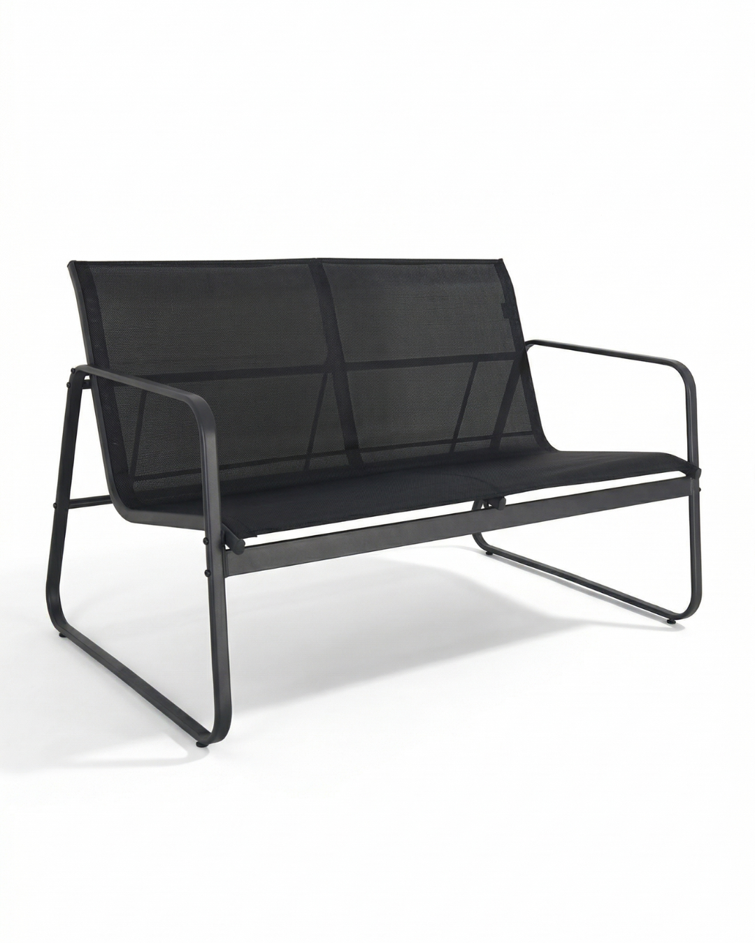 2 seater garden bench textilene