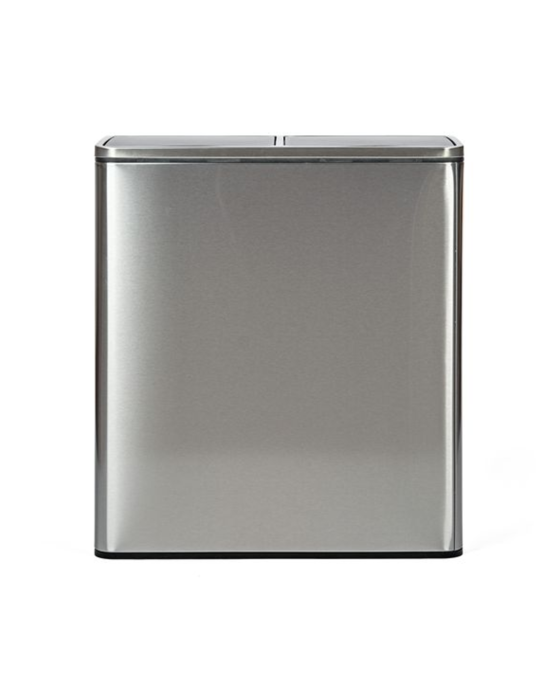 2 x 30l double kitchen bin silver