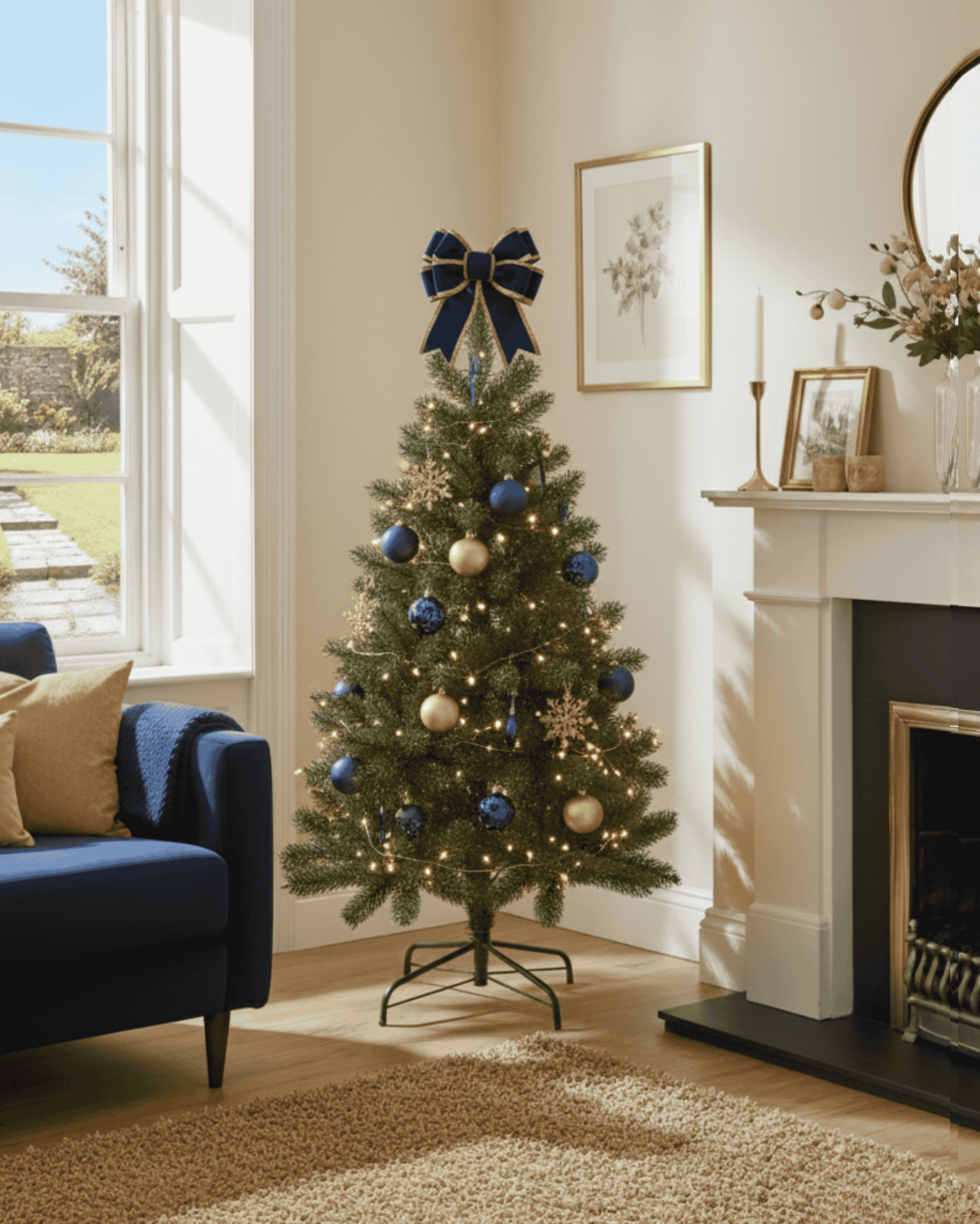 Decorated Christmas tree 4ft