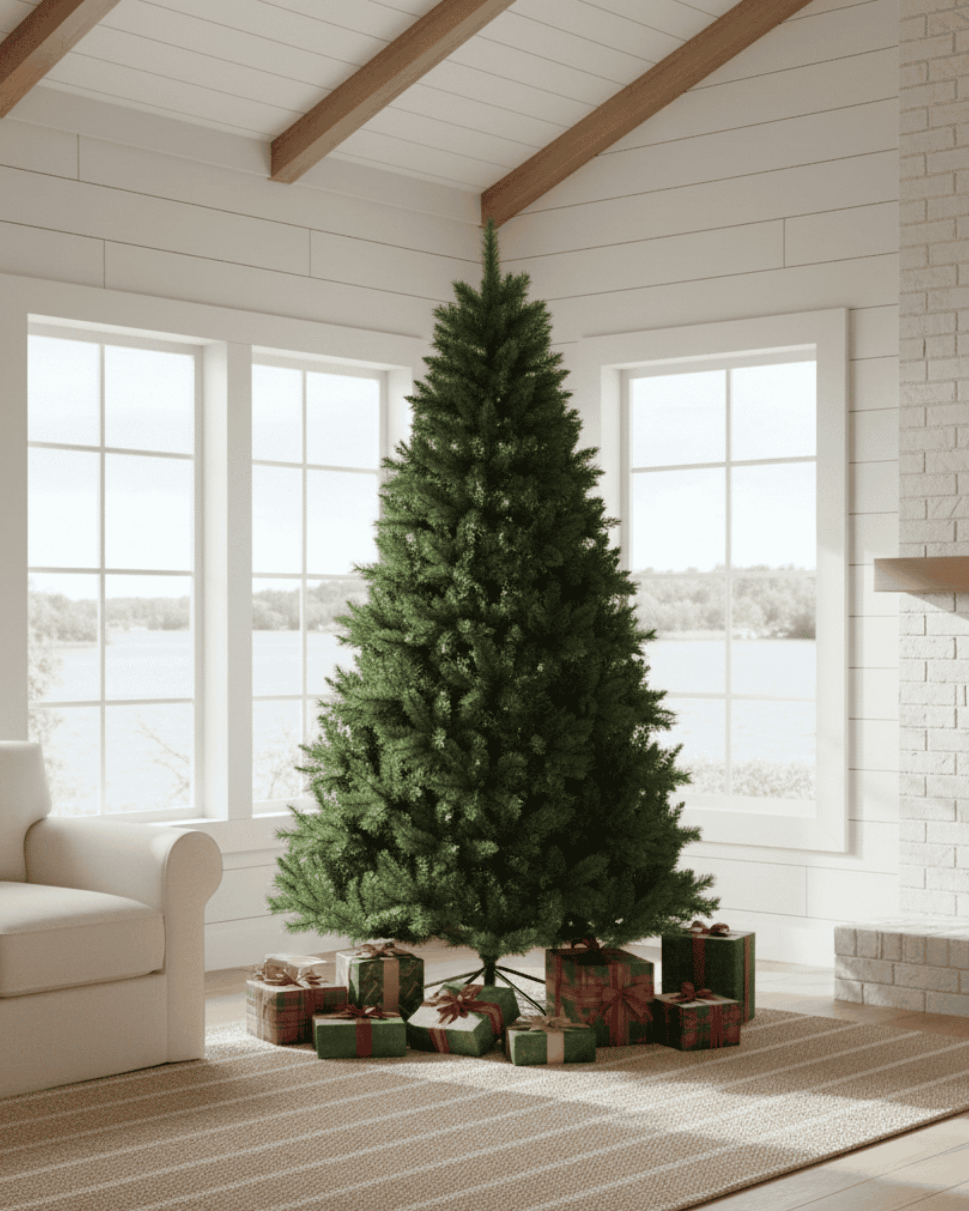 7ft Large Christmas Tree Artificial Canada Spruce