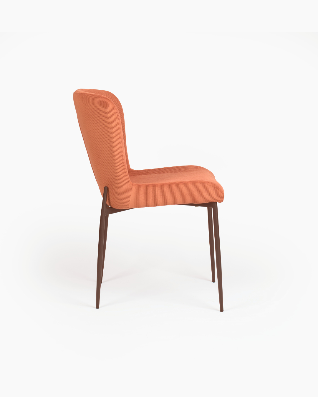 Armless Rust Dining Chair