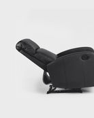 Black chair reclining