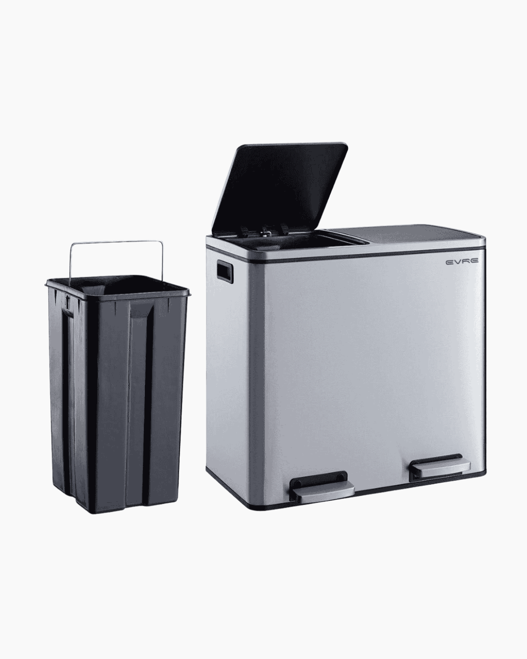 Kitchen Bin with removable recycling compartment