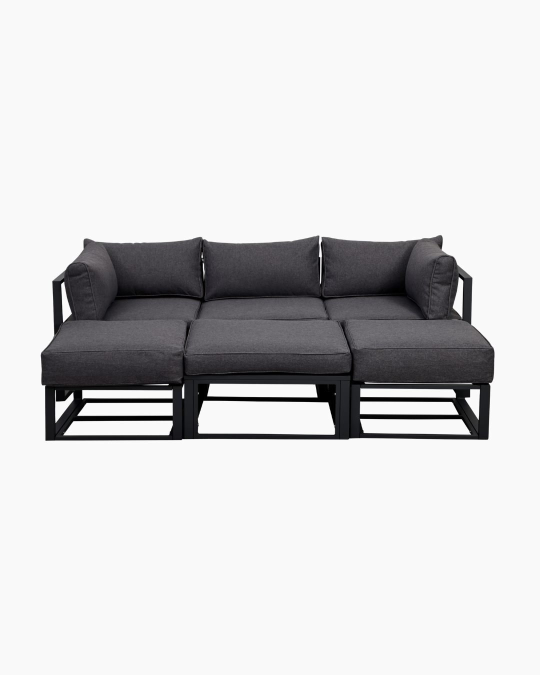 Modular 6 Seater Garden Sofa Set