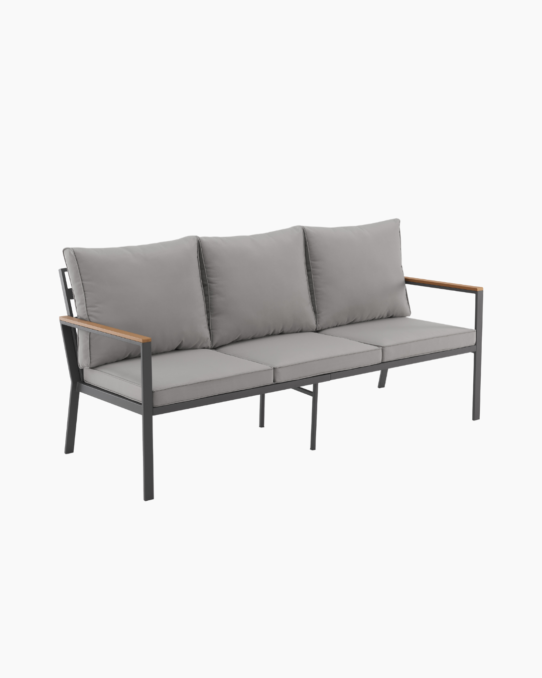 metal outdoor 3 seater sofa