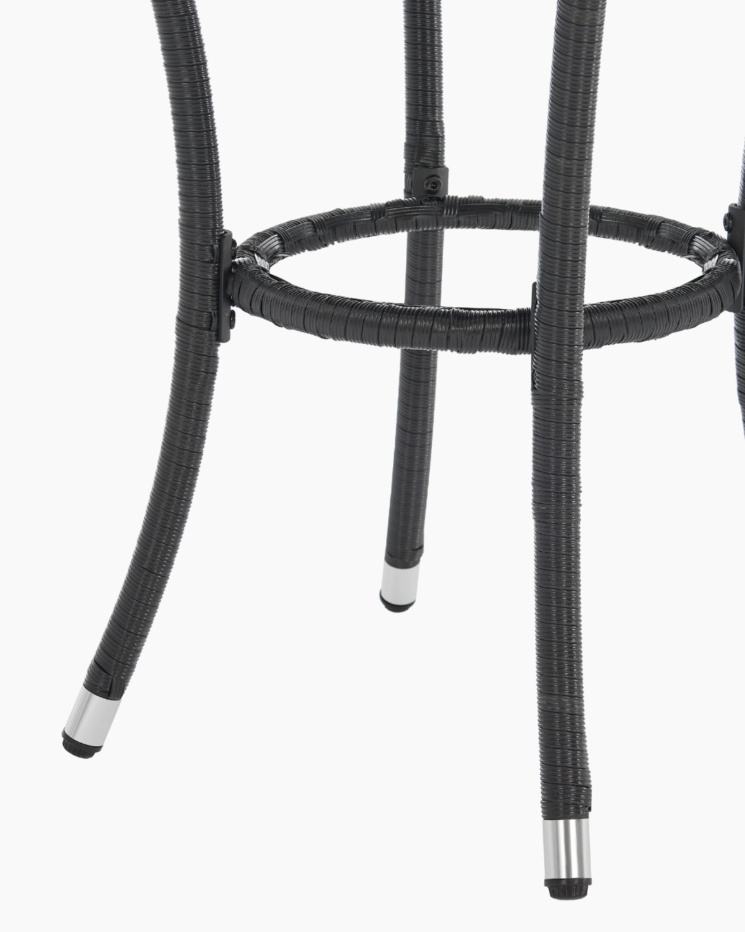 black rattan coffee table