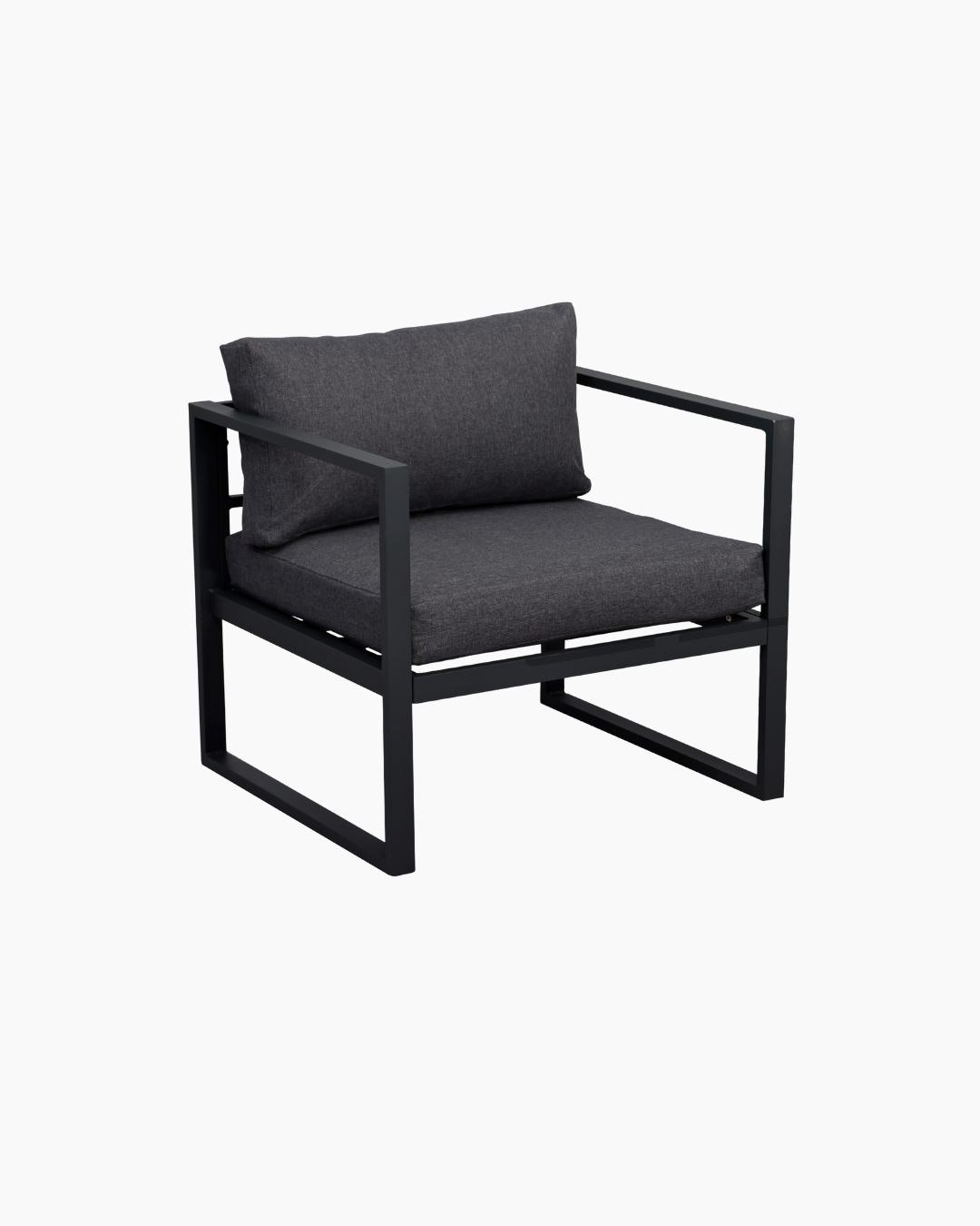grey garden chair