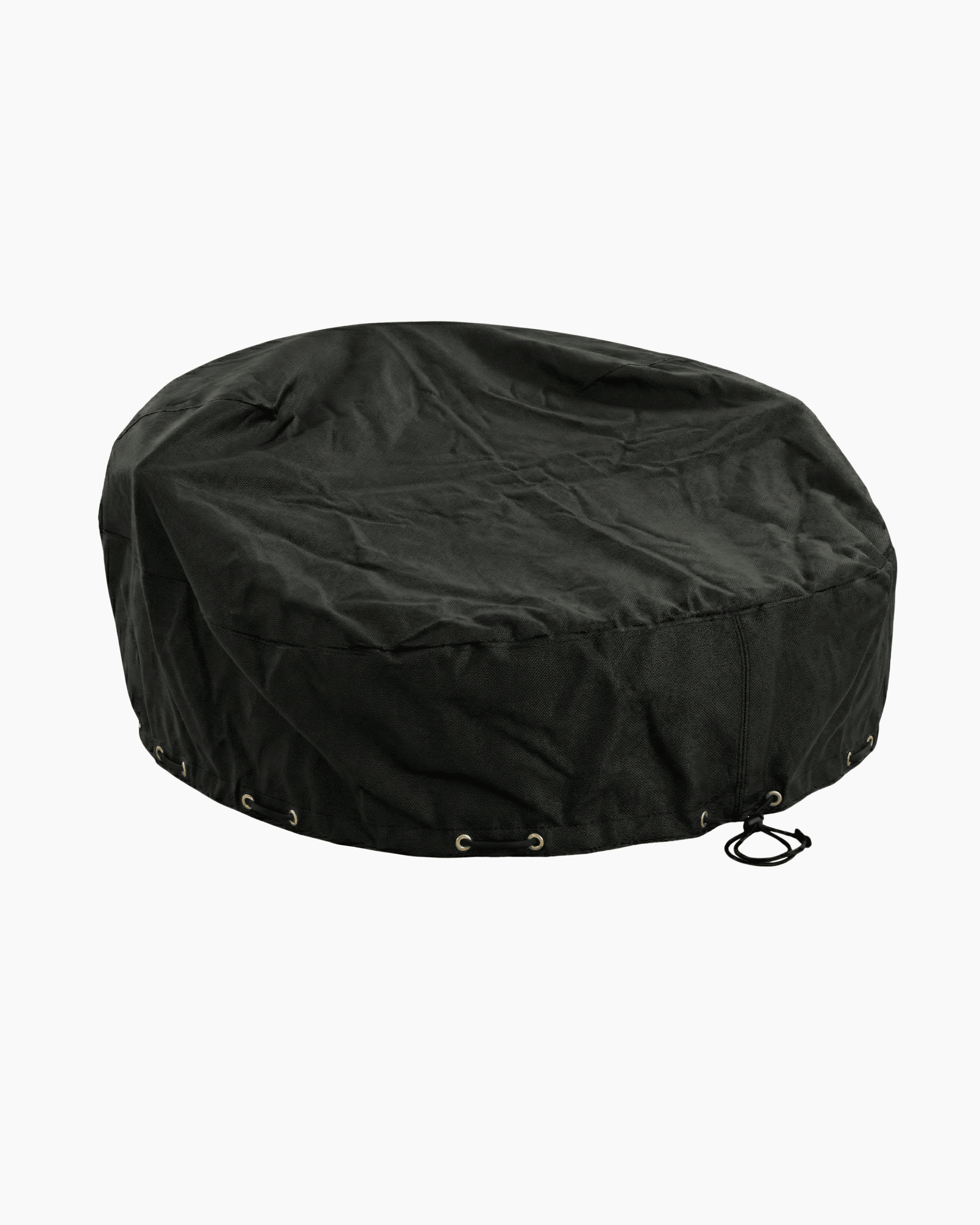 Black round cover for daybed