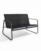2 seater garden bench textilene