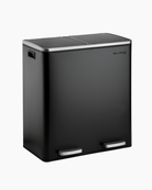 Black Double Bin 60L