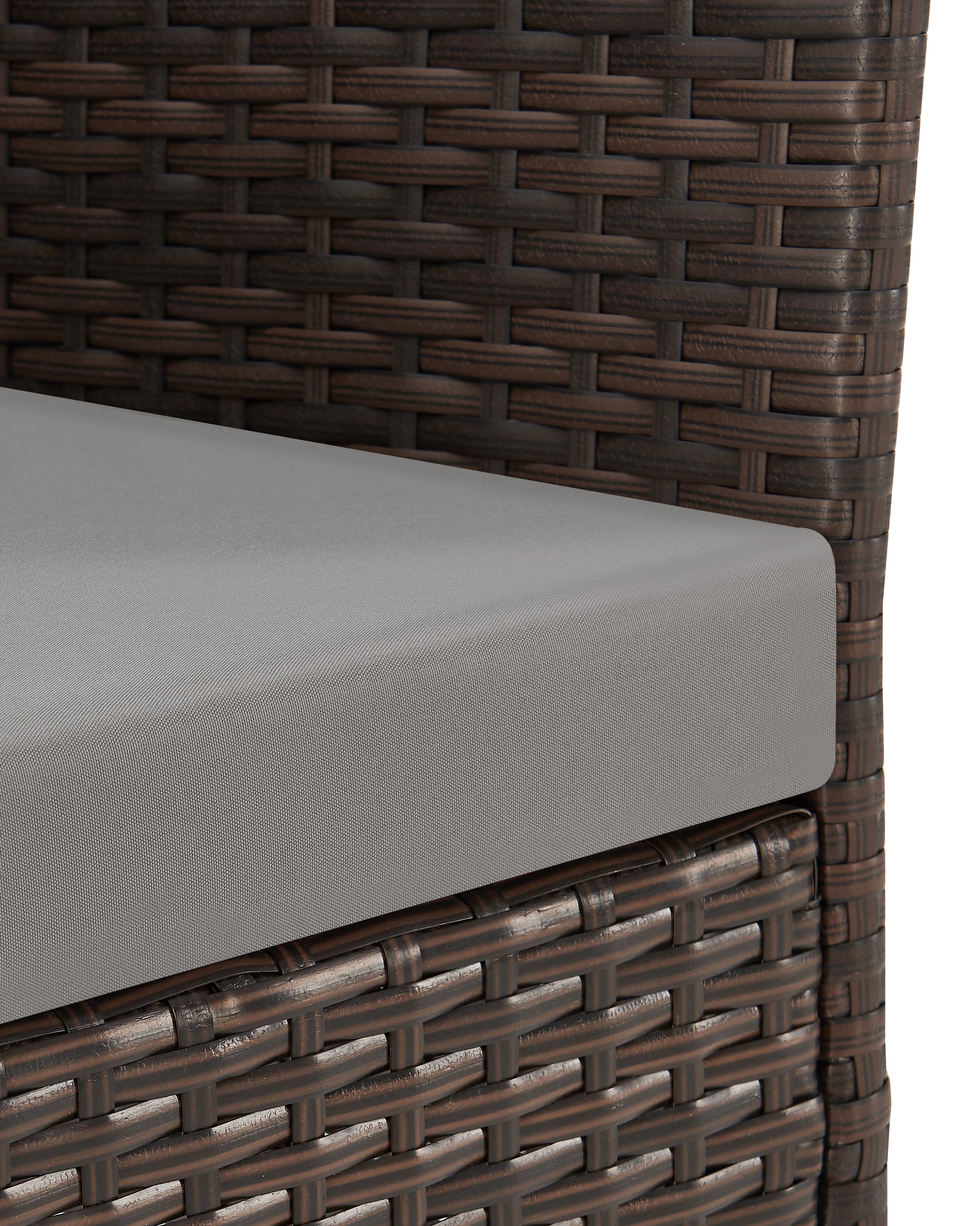 modern bistro set with deep cushion
