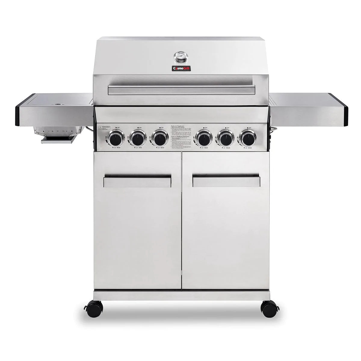 CosmoGrill Platinum 4+2 Gas Barbecue Front View