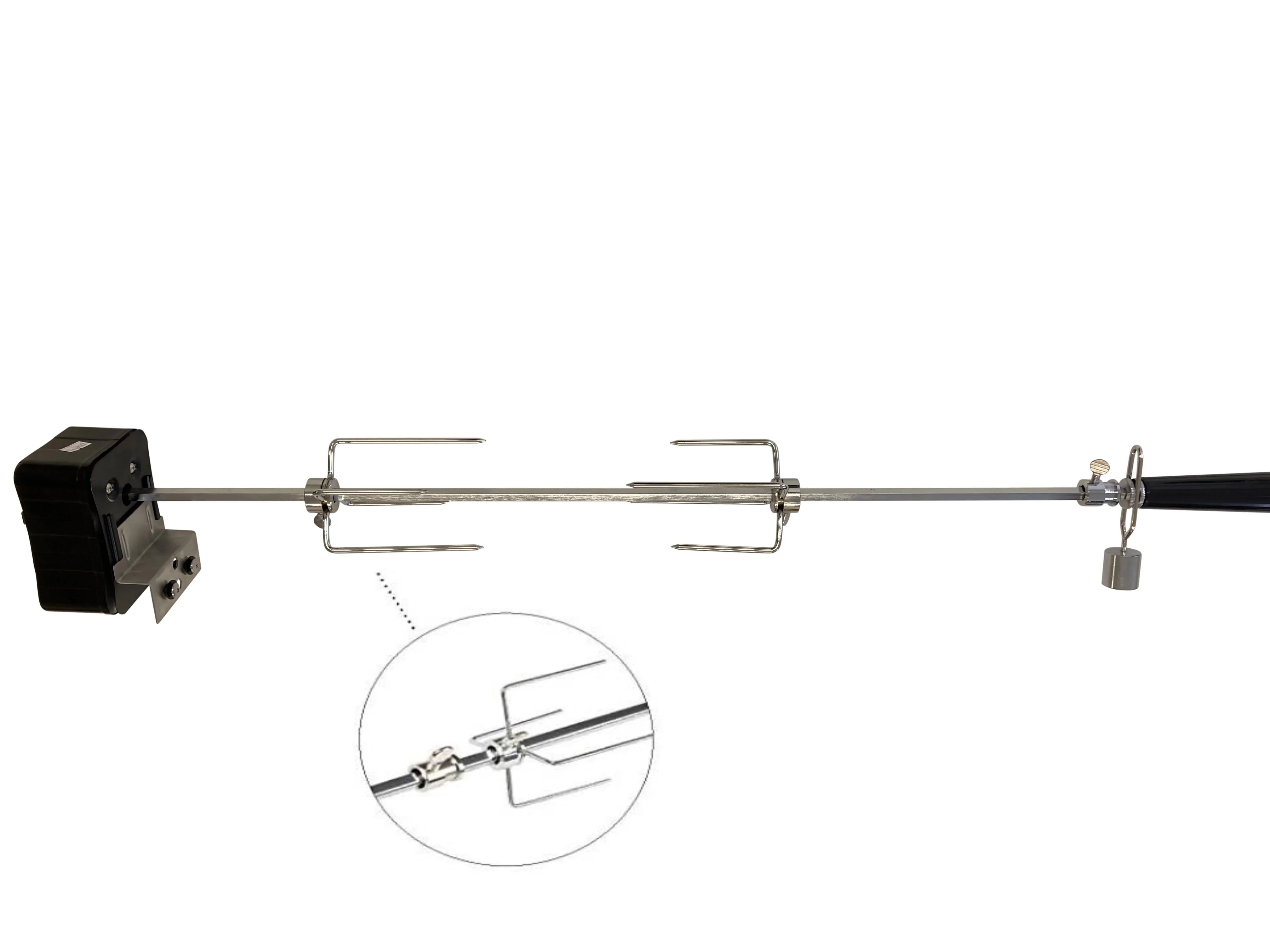 CosmoGrill Rotisserie 4 Burner