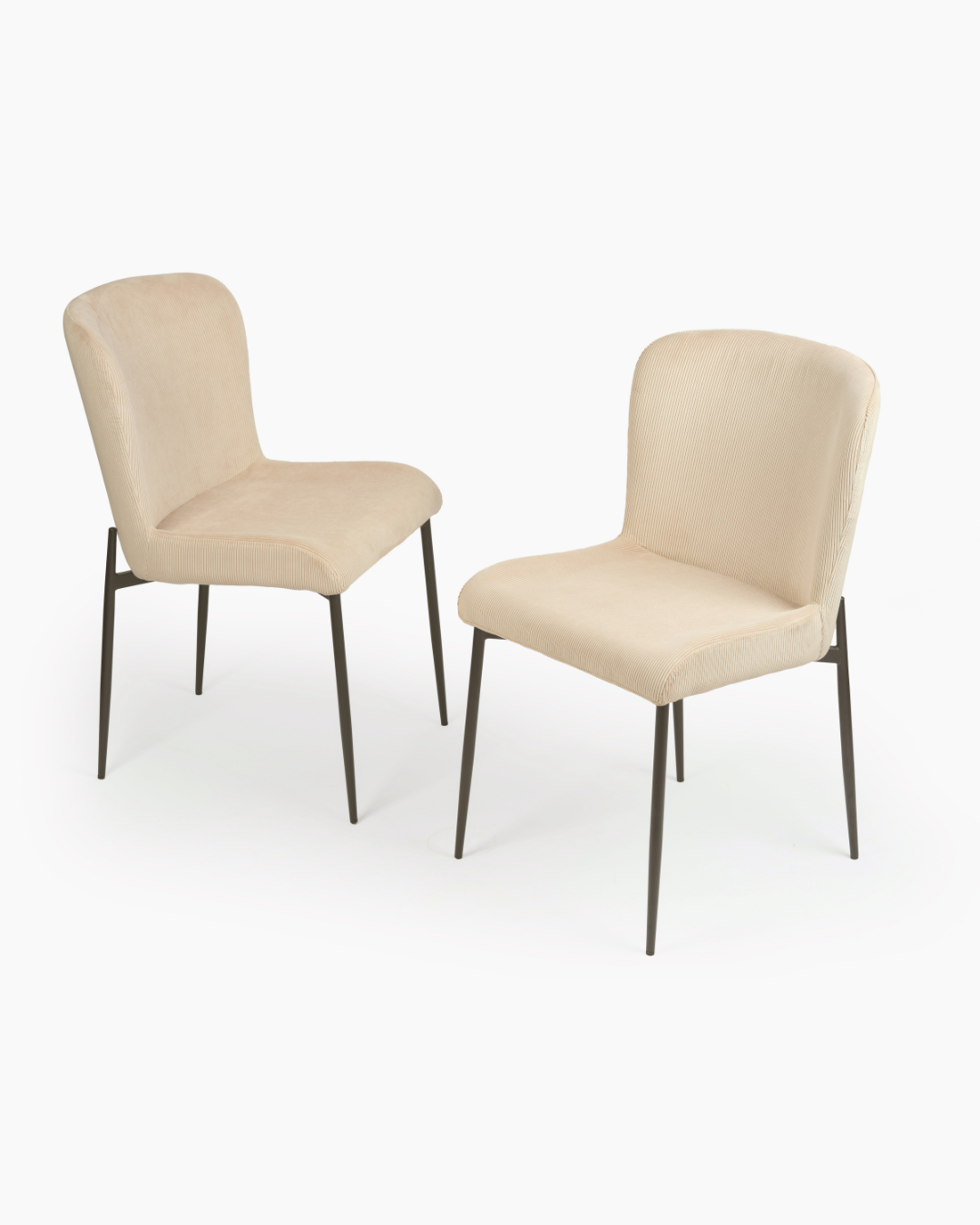 2 chair cream dining set
