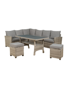 Garden Corner Dining Set for 8 pax
