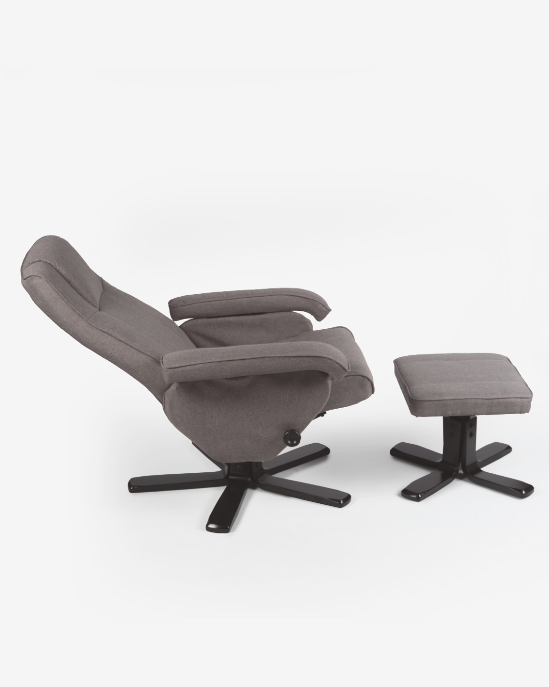 Recliner Manual Chair Grey
