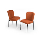 Set of two dining chairs