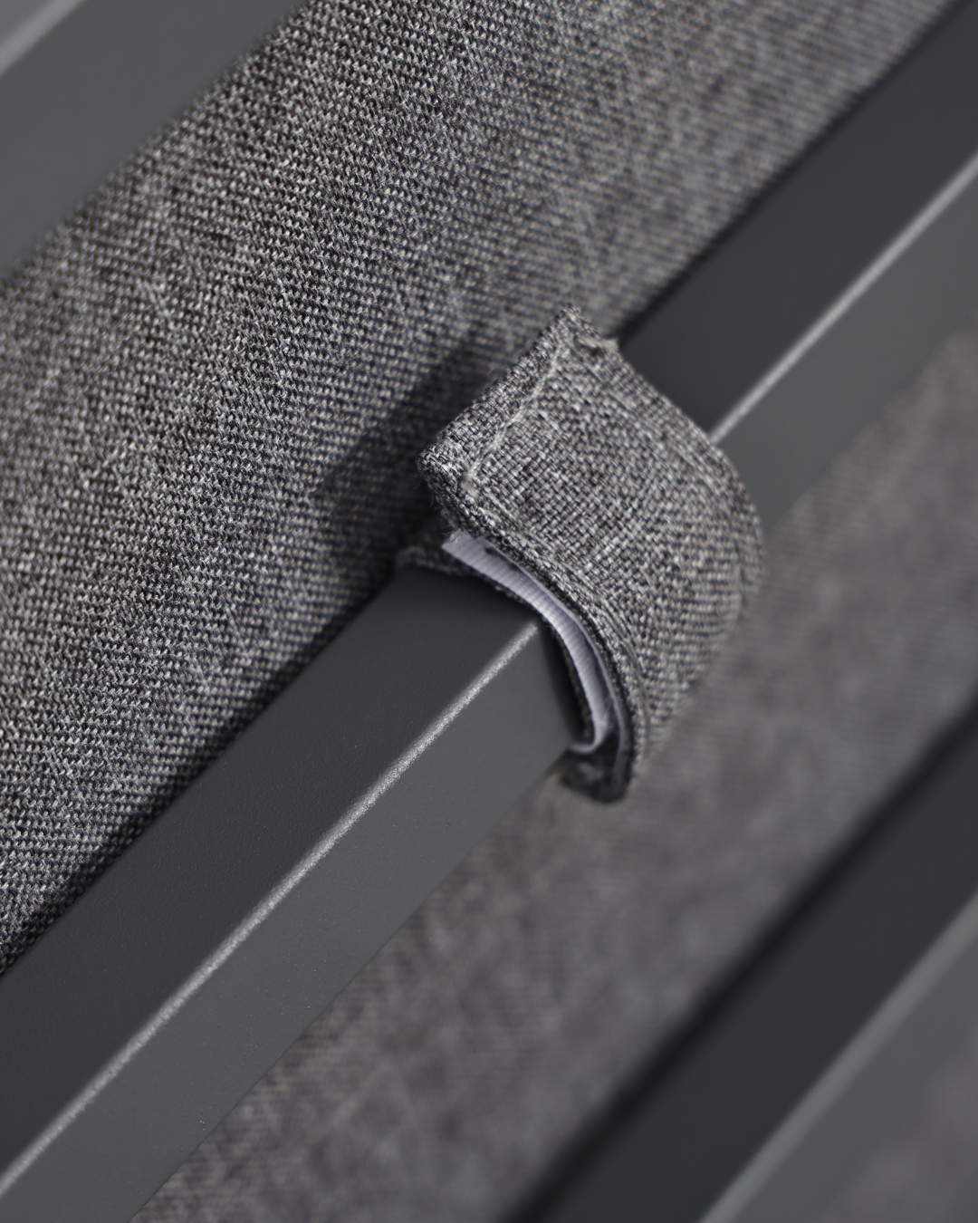 Thick Grey Cushion Outdoor Aluminium Garden Furniture