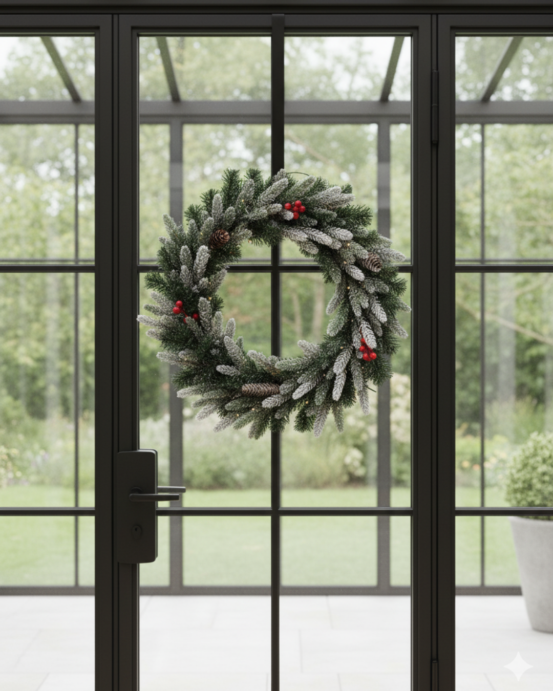 Unlit Christmas Wreath 