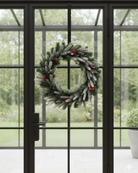 Unlit Christmas Wreath 