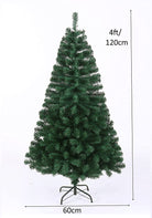 EVRE 4Ft Evergreen Artificial Christmas Tree dimensions in CM  of height 120 and width 60