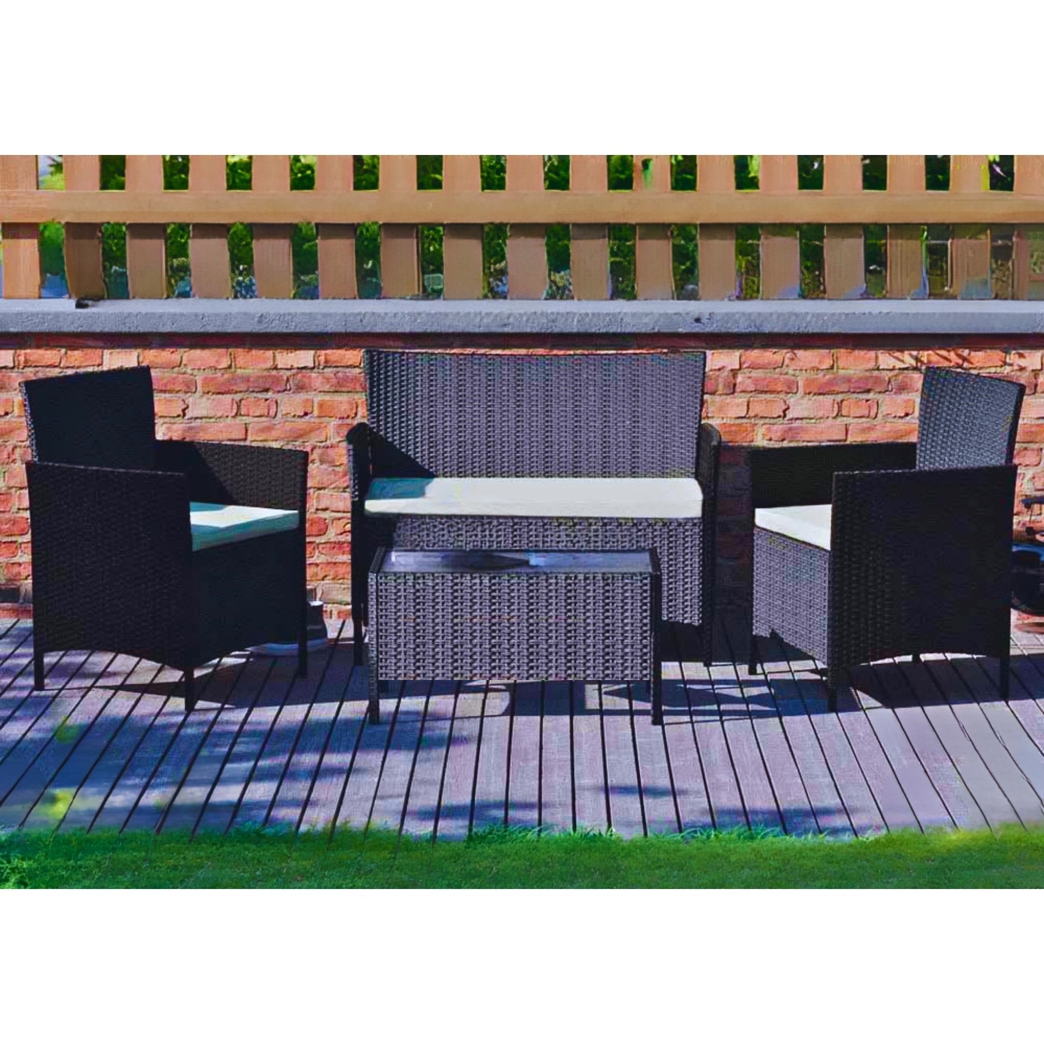 Evre rattan garden furniture set patio online